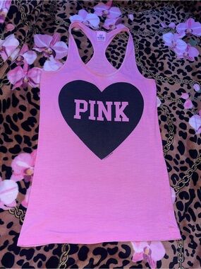 2011 vintage PINK Victoria's Secret tank top